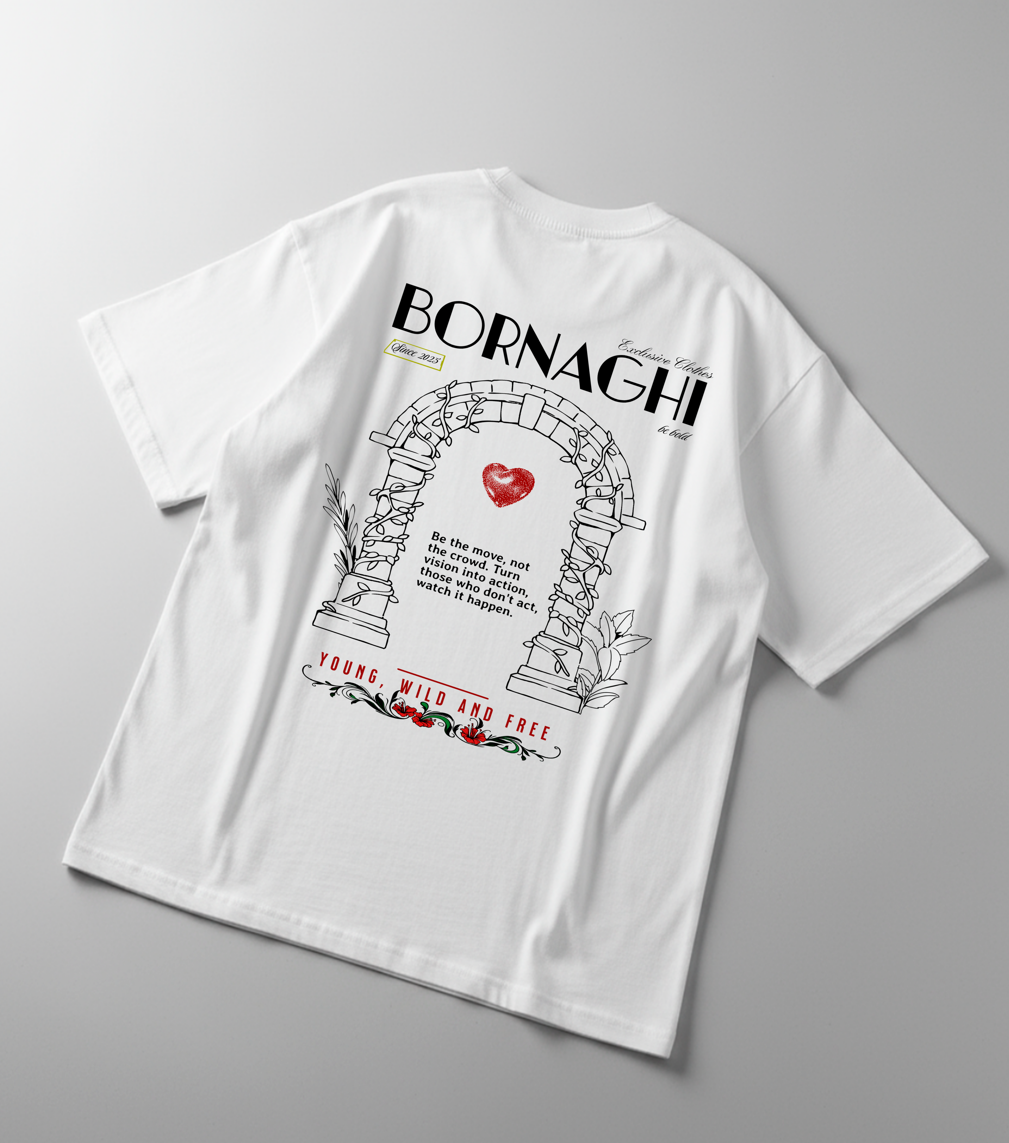 Camiseta Oversized White Essence