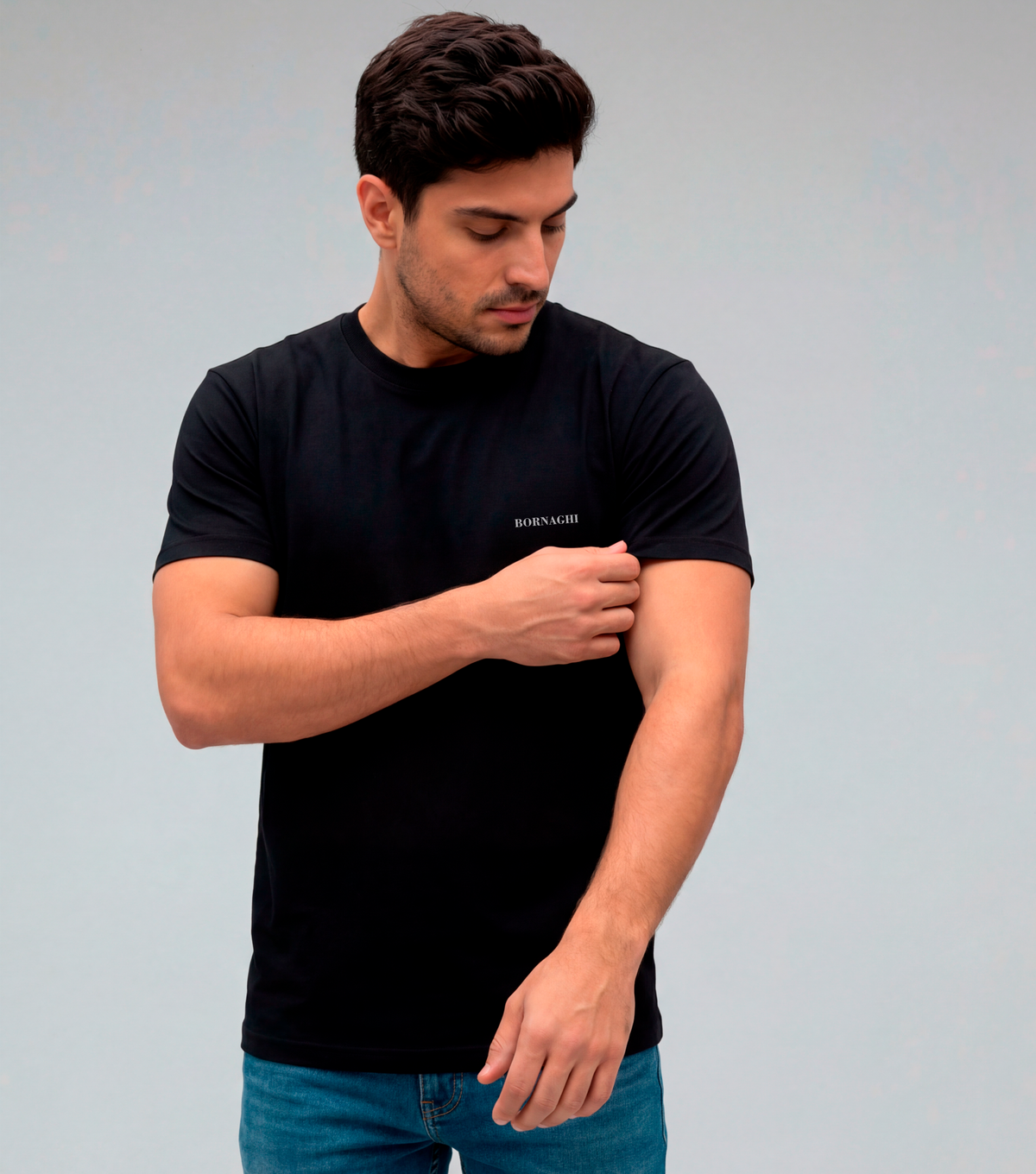Camiseta T-Shirt Black Regular Pima