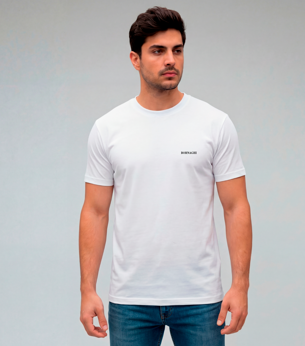 Camiseta T-Shirt White Regular Pima