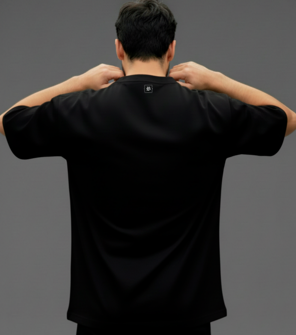 Camiseta Oversized Black Basic