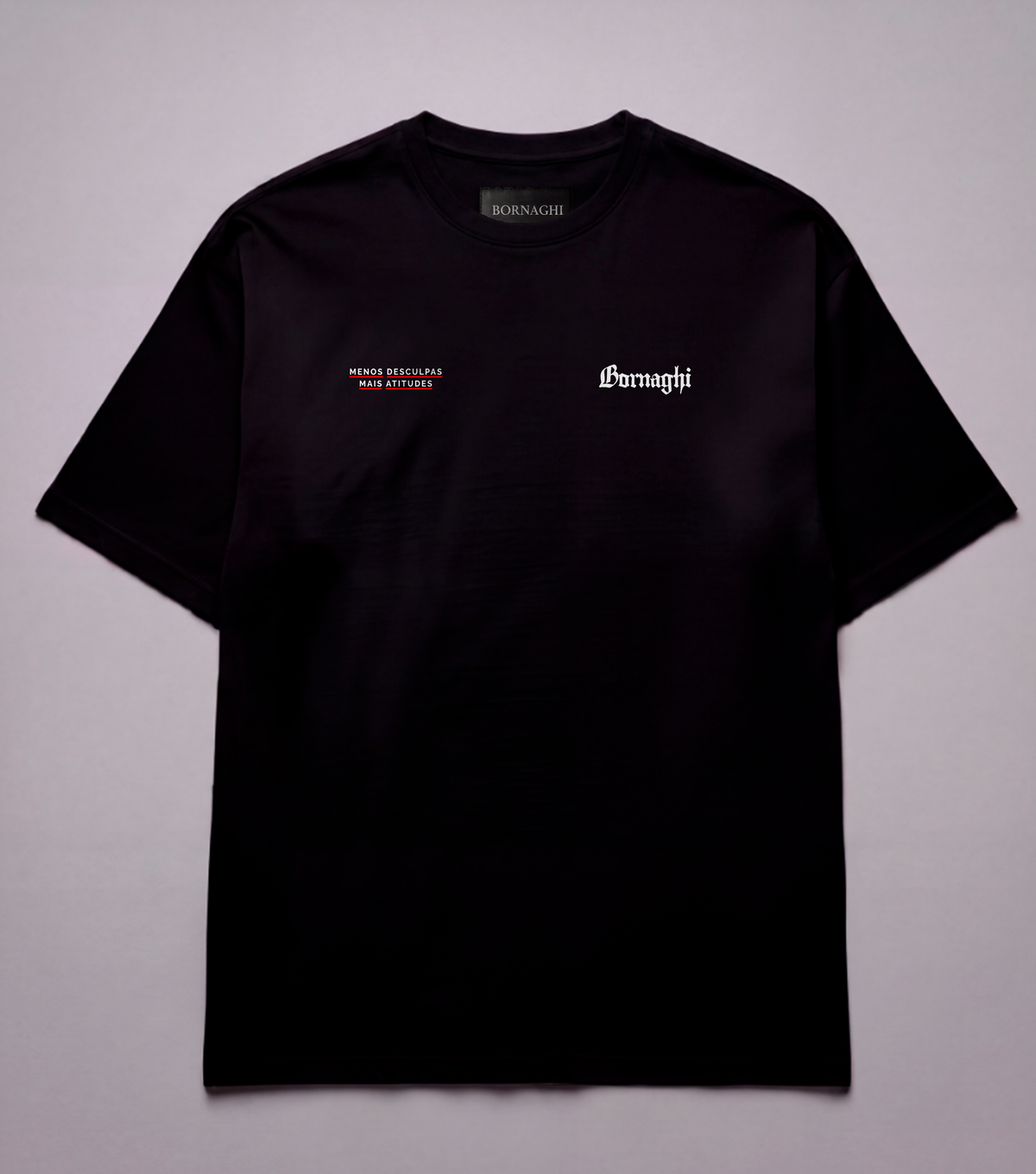 Camiseta Oversized Black Word Search