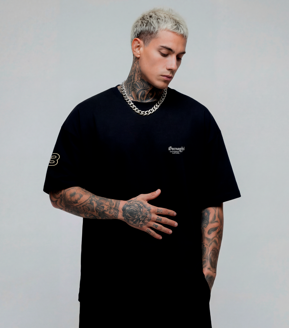 Camiseta Oversized Black Exception