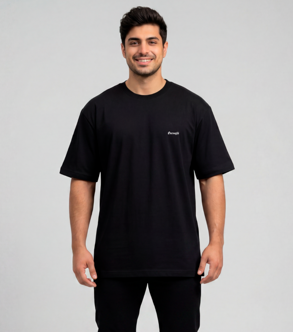 Camiseta Oversized Black Basic