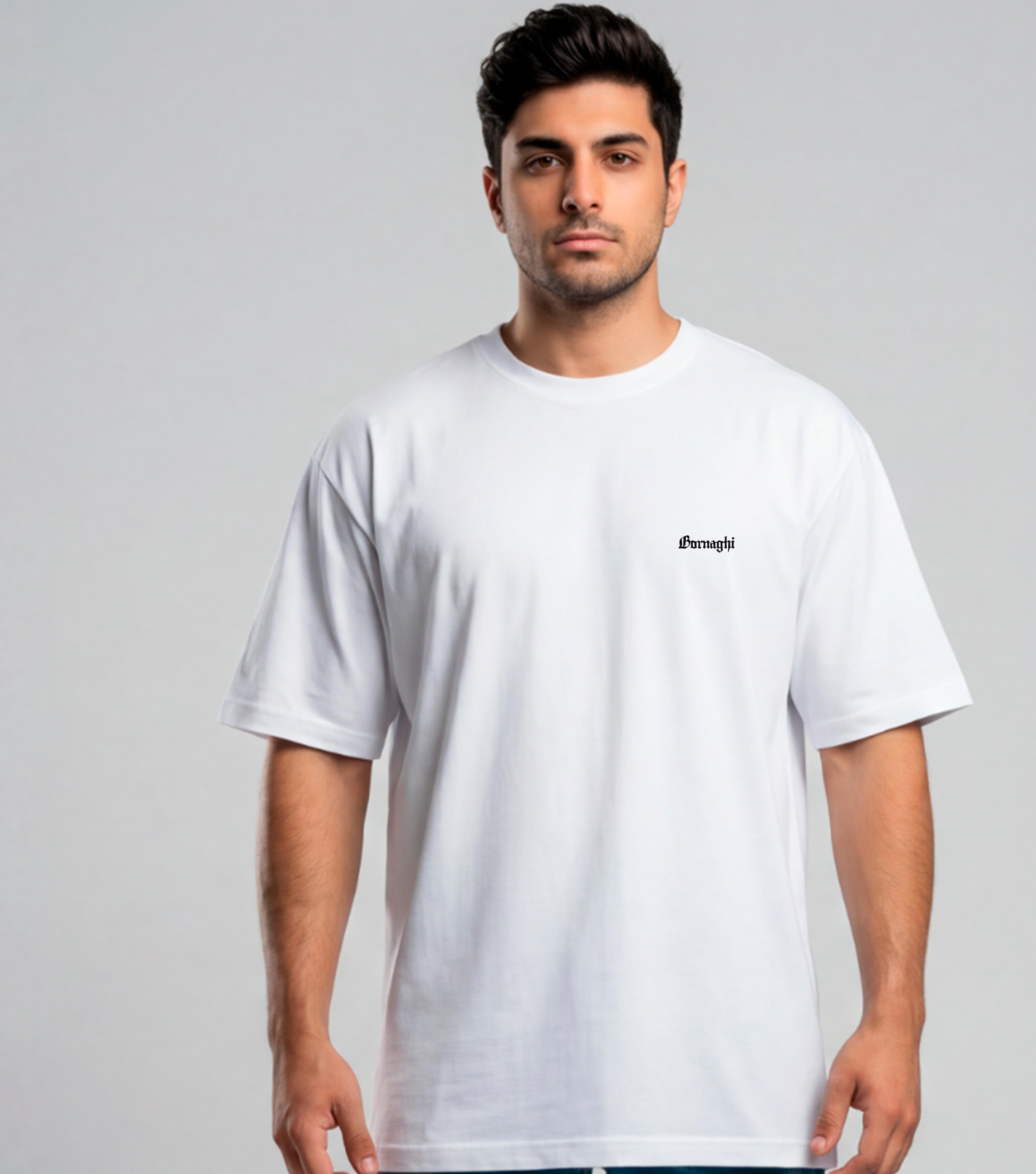 Camiseta Oversized White Basic