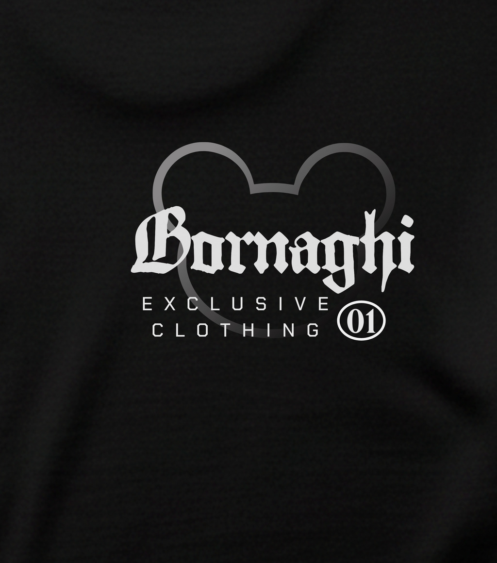 Camiseta Oversized Black Eight Mouse