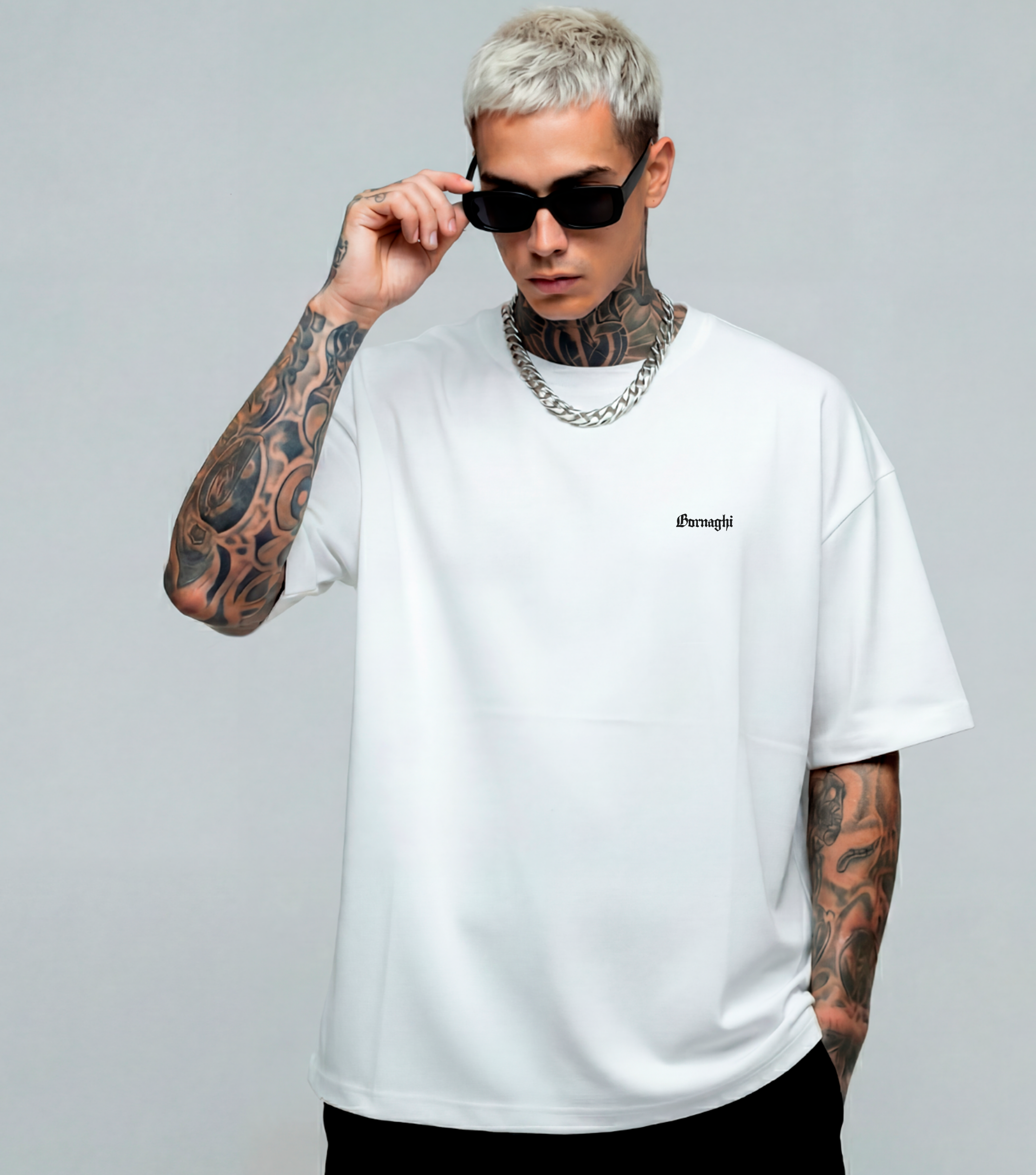 Camiseta Oversized White Choise