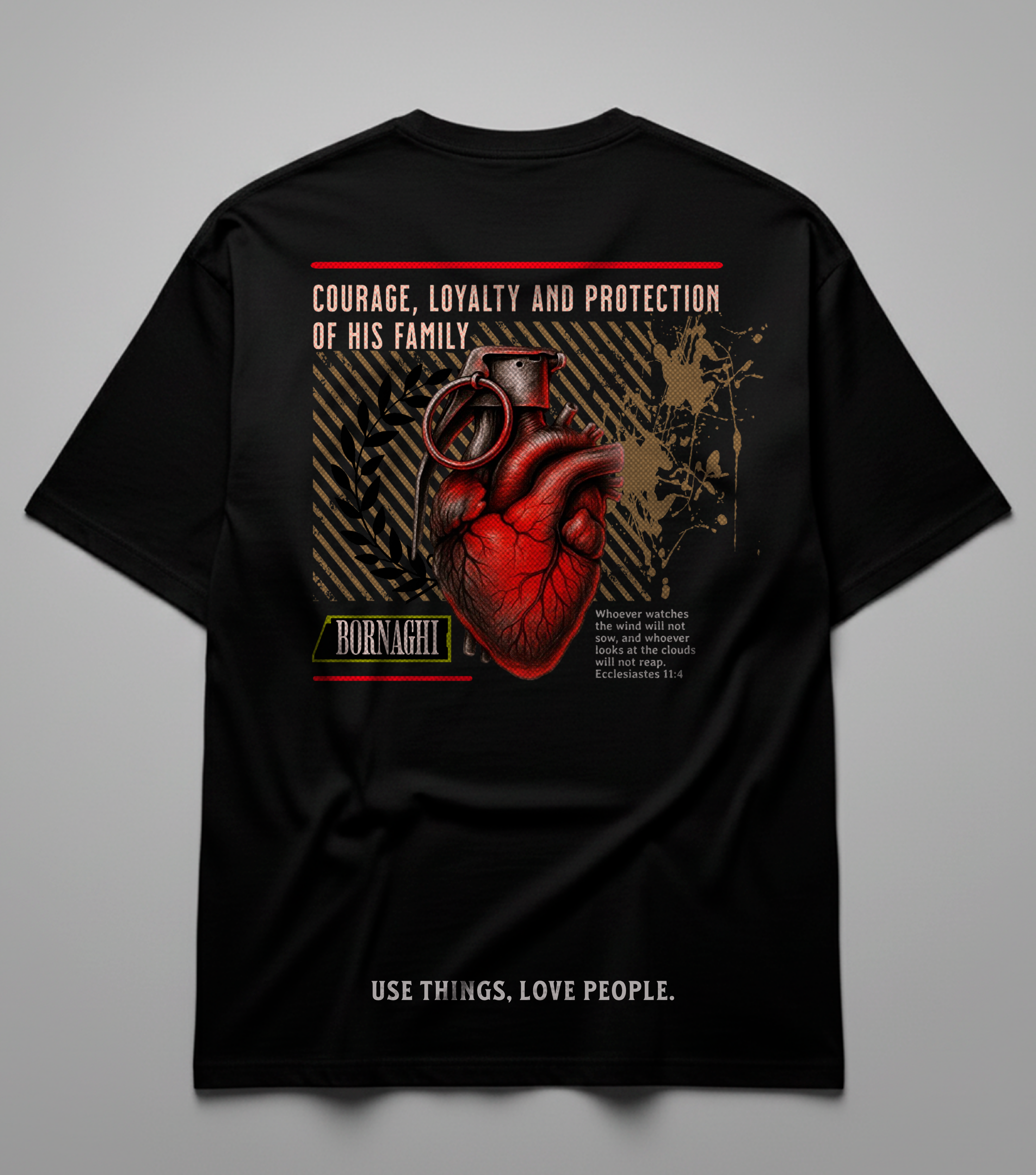 Camiseta Oversized Black Granade