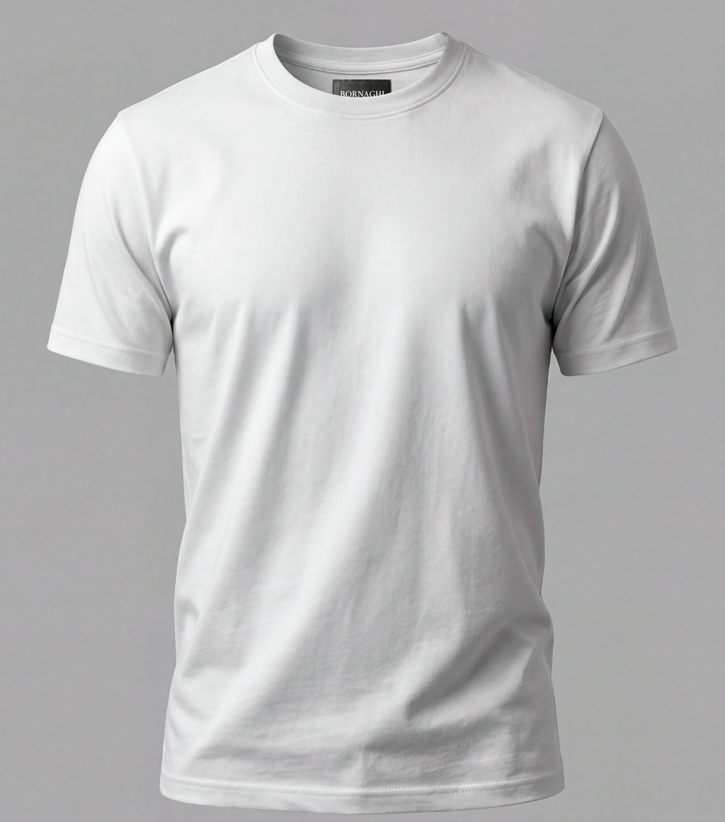 Camiseta T-Shirt White Regular Básica