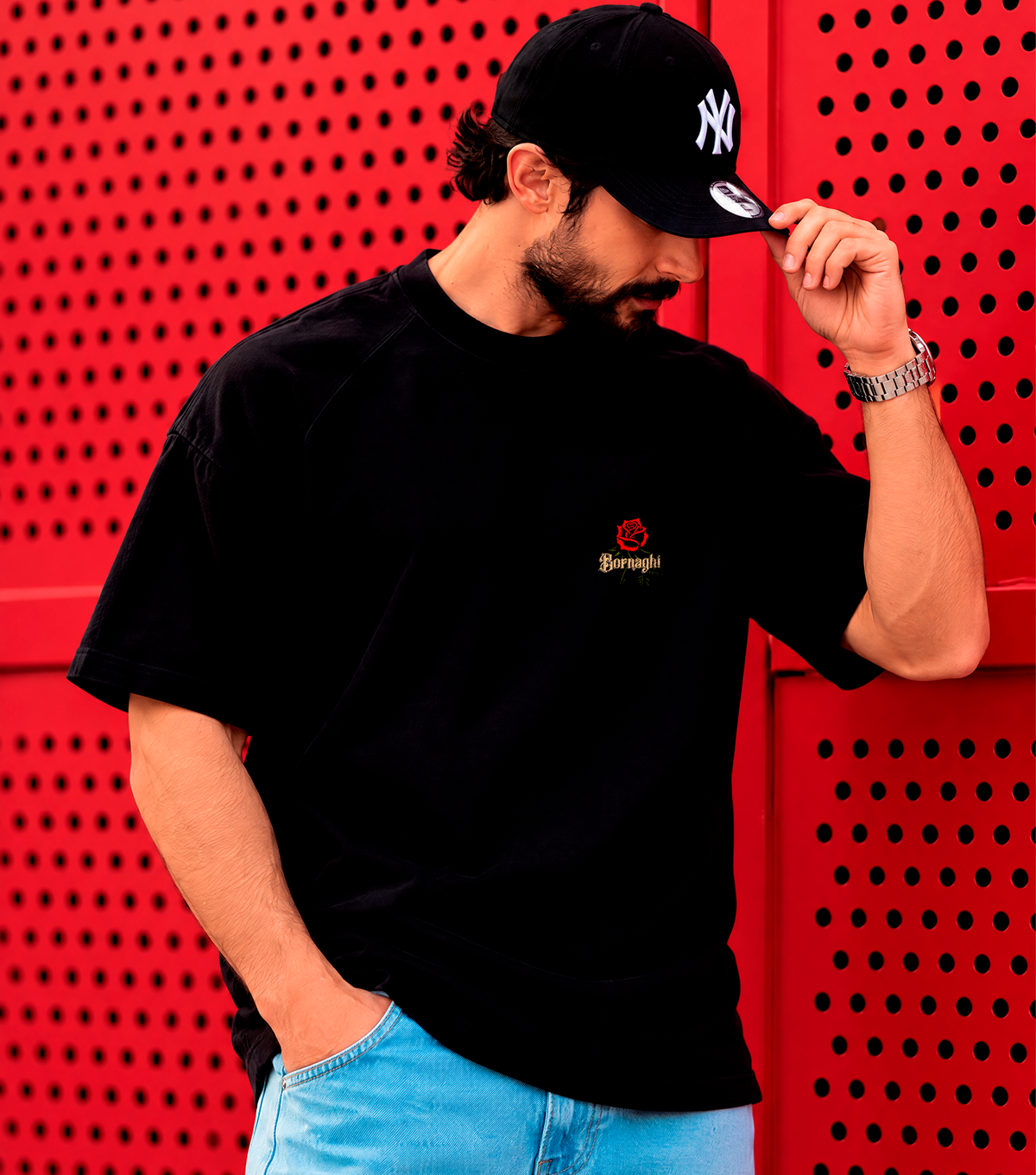 Camiseta Oversized Black Independent