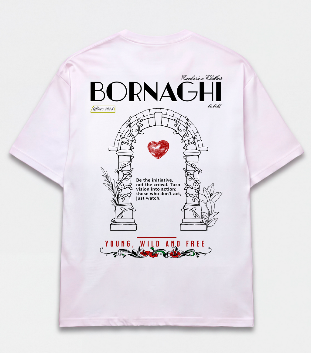 Camiseta Oversized White Essence