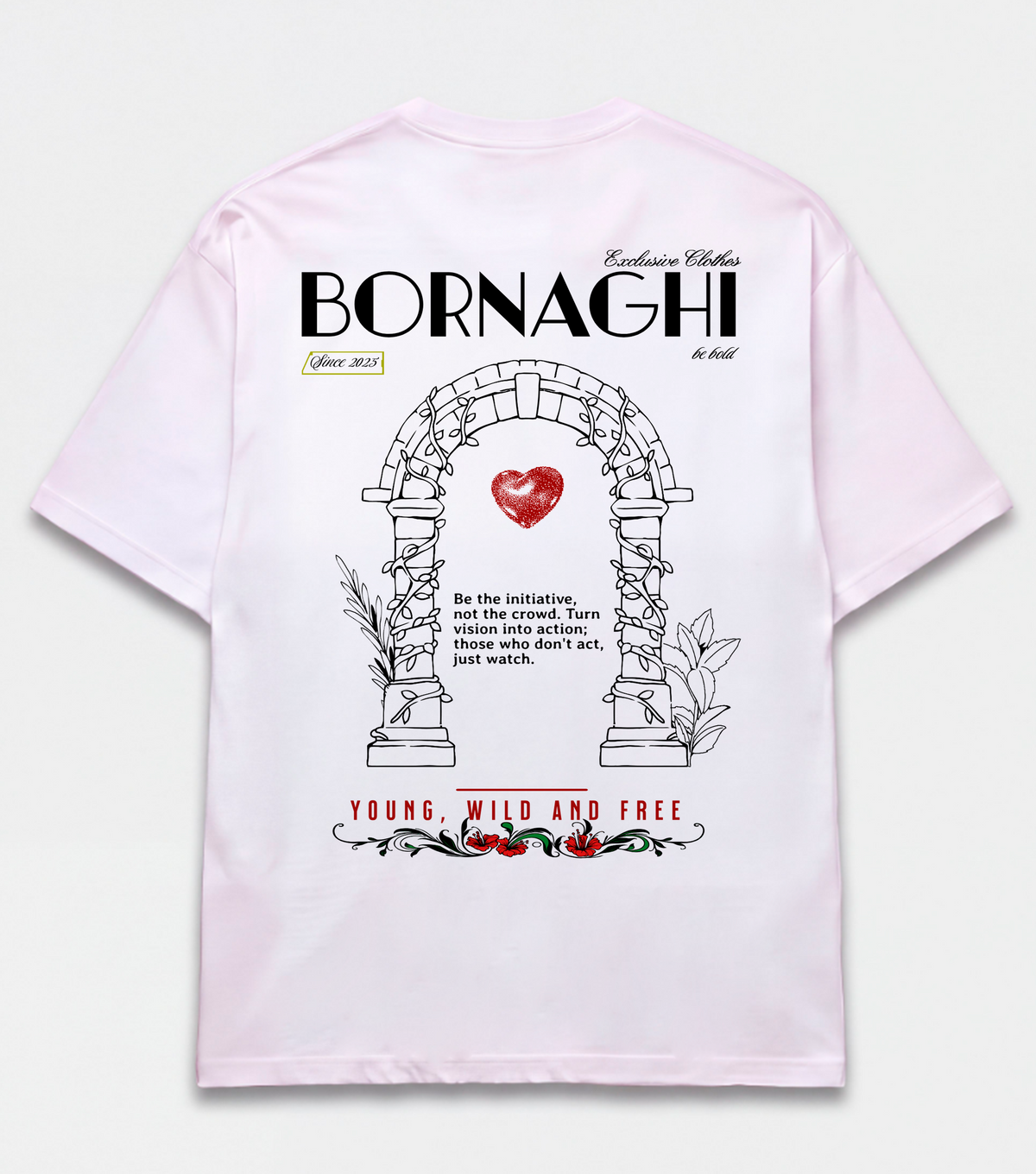 Camiseta Oversized White Essence