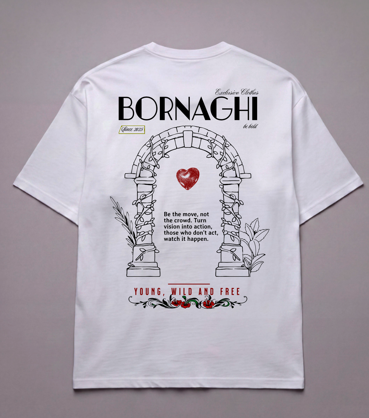 Camiseta Oversized White Essence