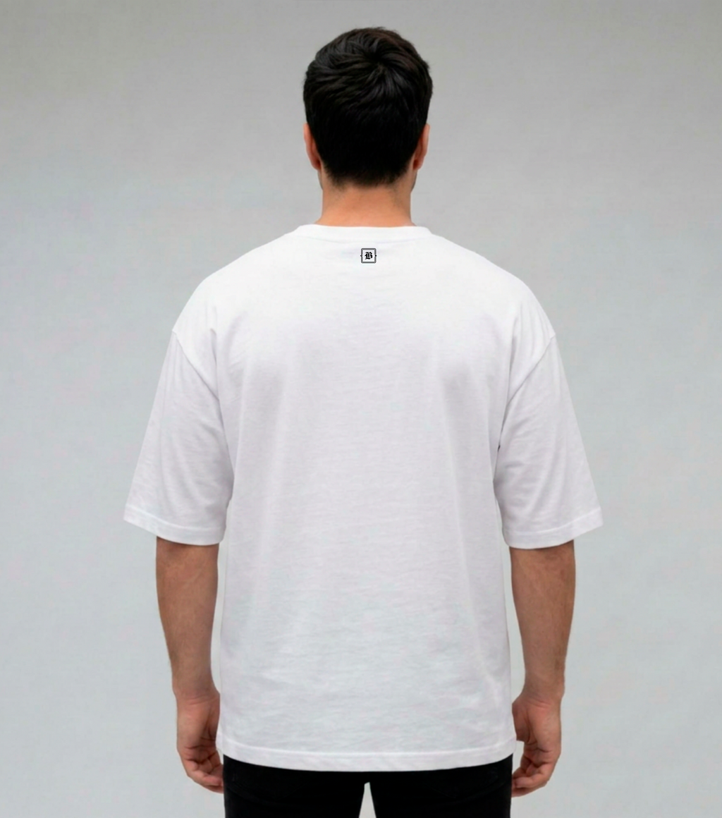 Camiseta Oversized White Basic