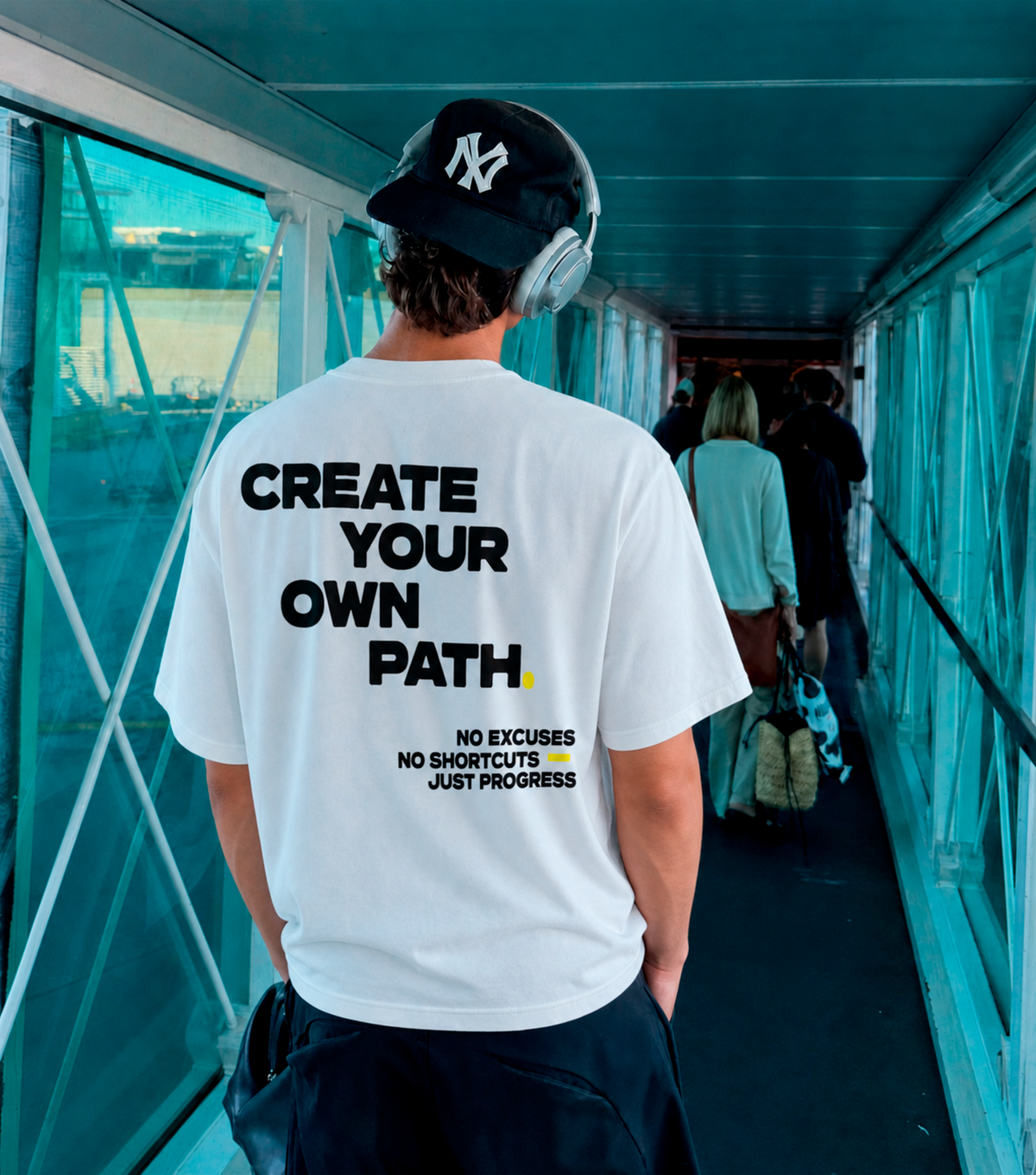 Camiseta Oversized Create Your Path