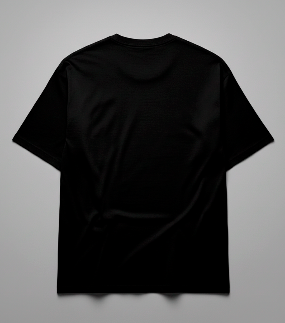 Camiseta Oversized Black logo Minimalista