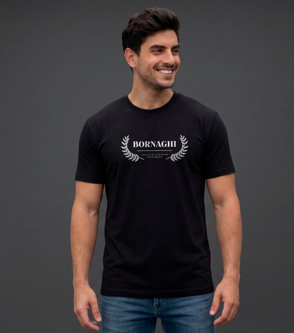 Camiseta T-Shirt Black Bornaghi Exclusive