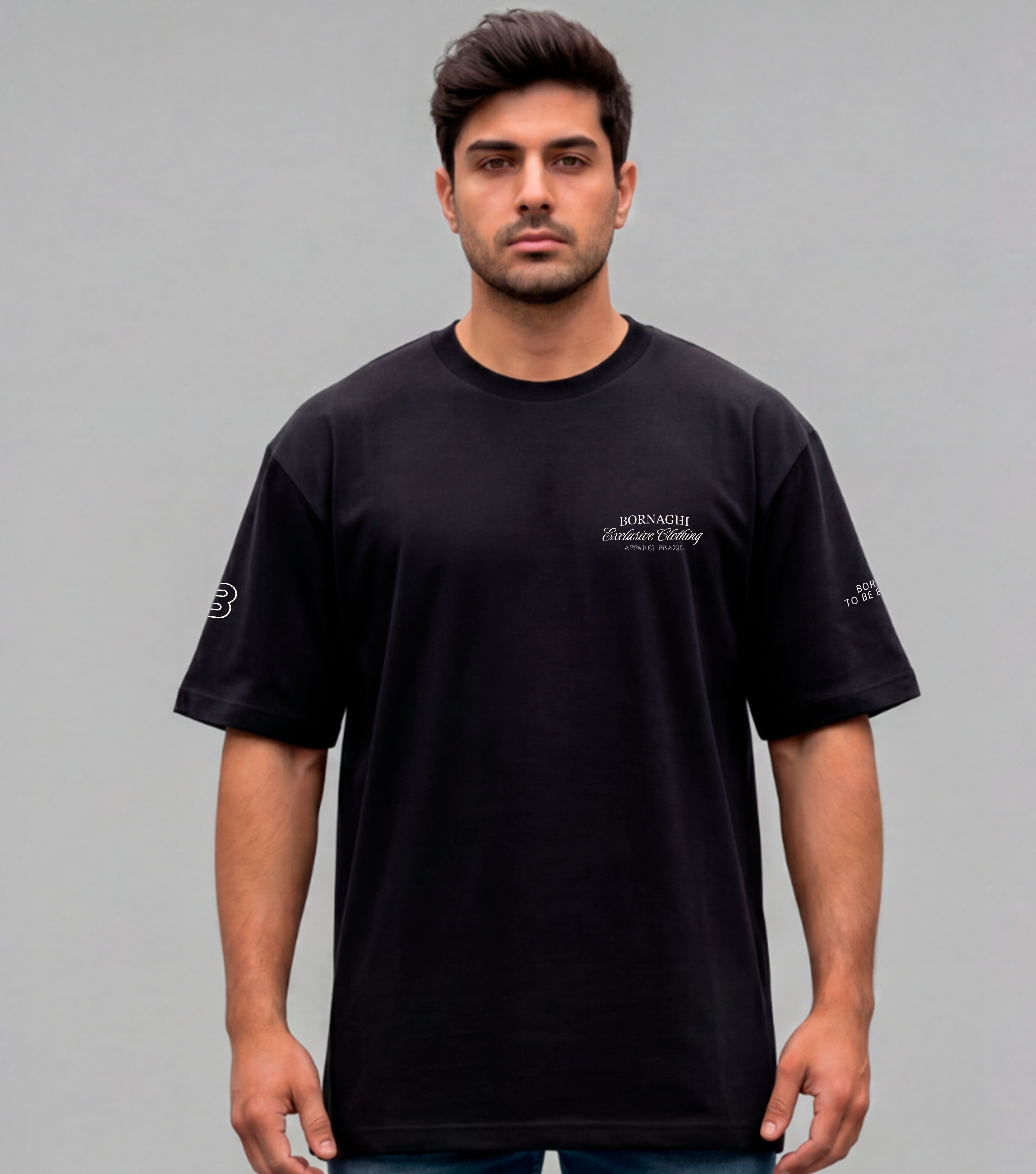 Camiseta Oversized Black Exclusive Clothing