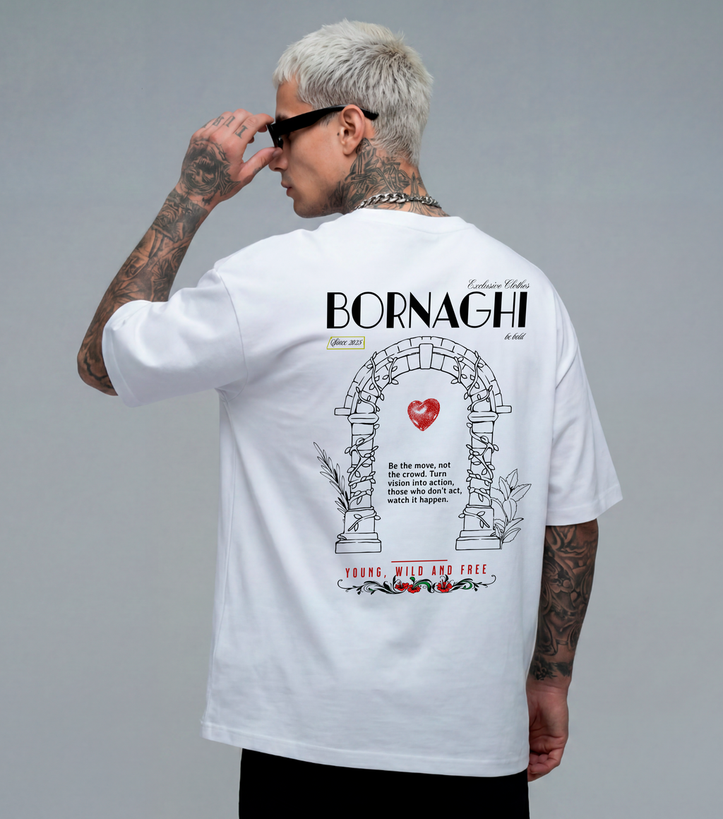 Camiseta Oversized White Essence