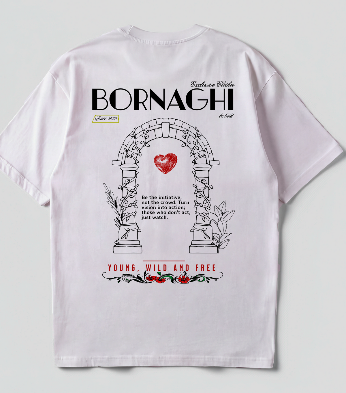 Camiseta Oversized White Essence
