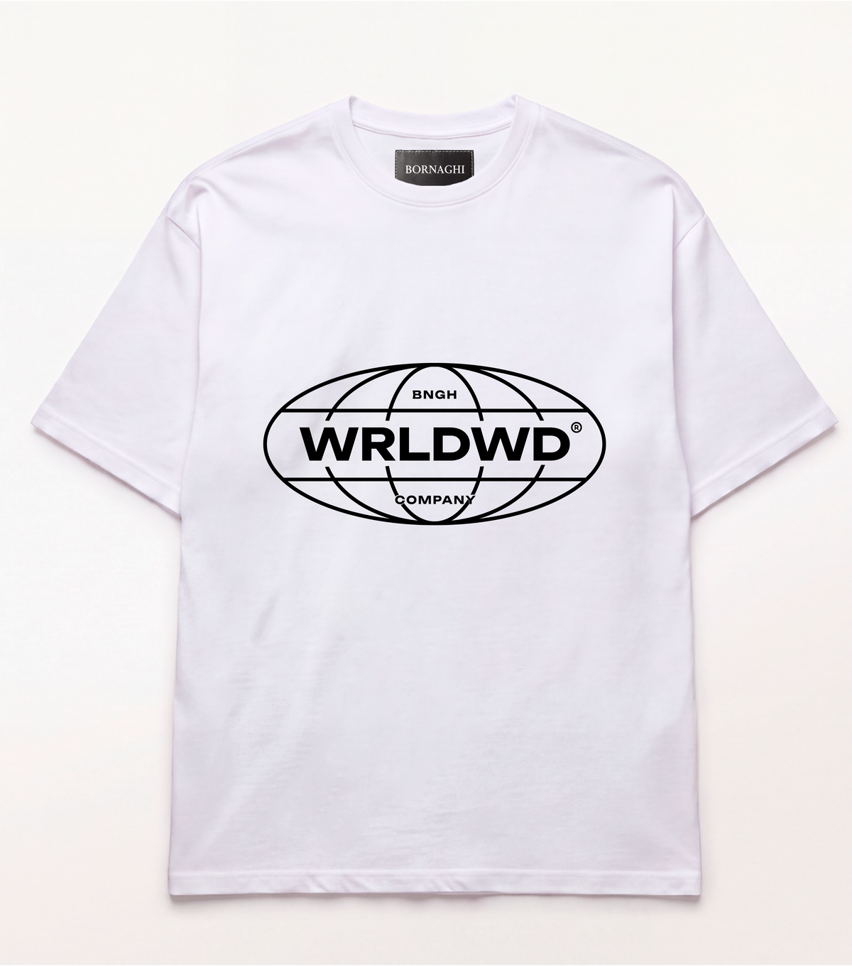 Camiseta Oversized White WRLD