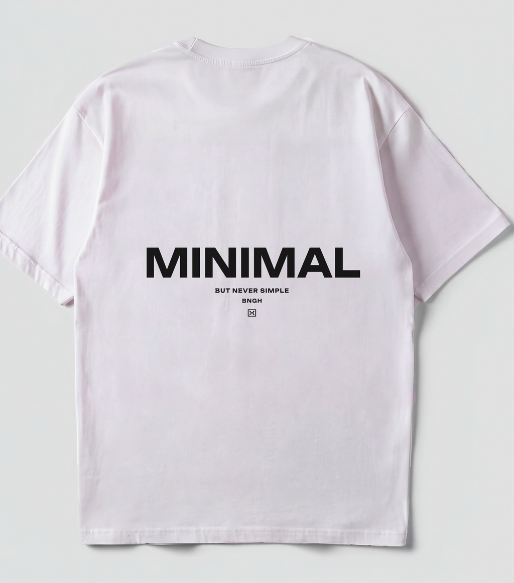 Camiseta Oversized White WRLD