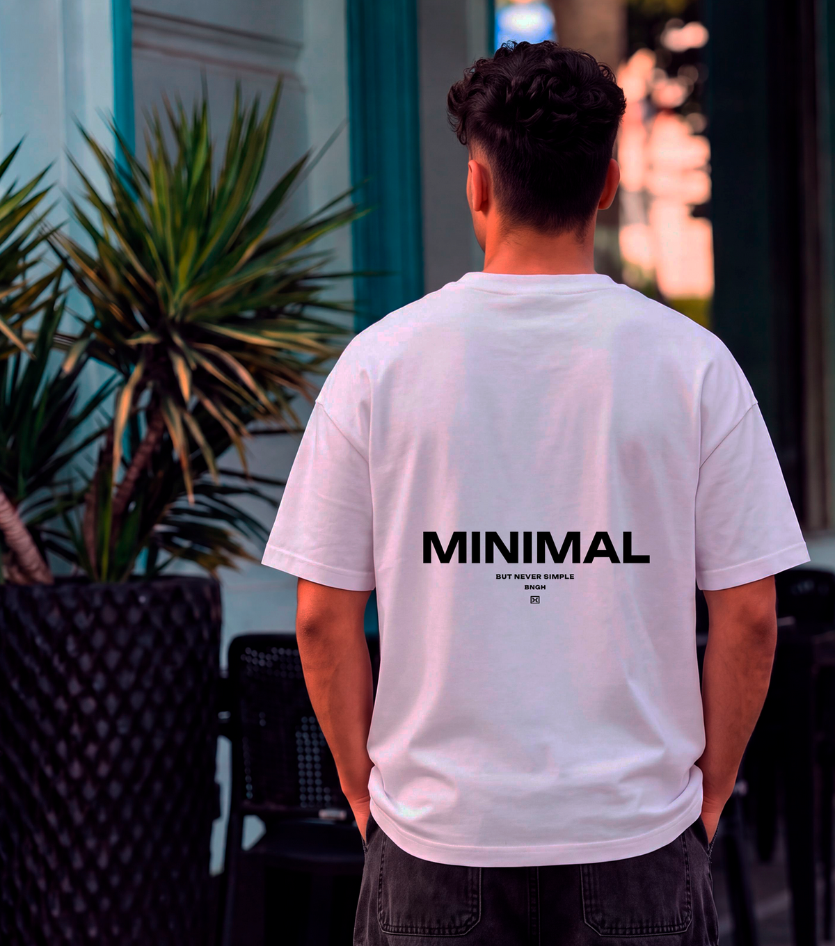 Camiseta Oversized White WRLD